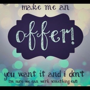 Reasonable offers welcome here! Use offer button!